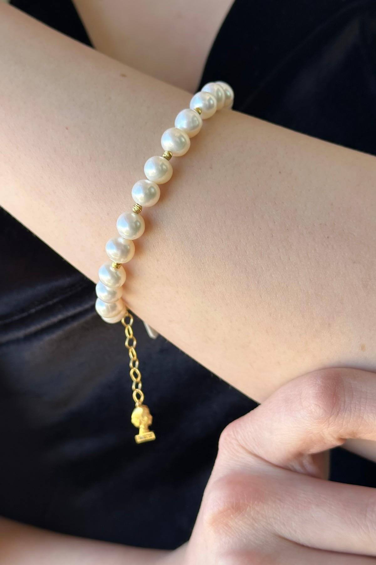 Dorika Toplu Doğal İnci Bileklik | | Birinci1926