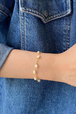 Dorika Toplu Doğal İnci Kolye Bileklik İkili Set | | Birinci1926