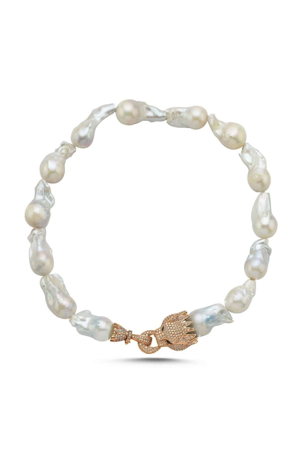 Panterli Barok Doğal İnci Kolye | | Birinci1926