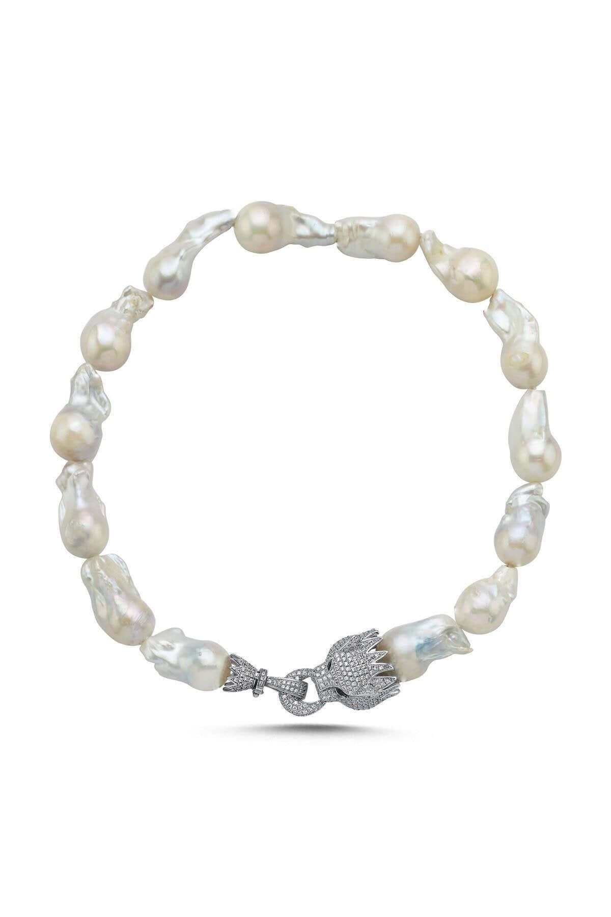 Panterli Barok Doğal İnci Kolye | | Birinci1926