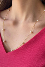 Zincir Doğal İnci Kolye | | Birinci1926