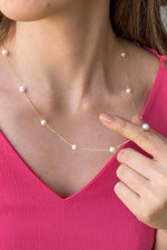 Zincir Doğal İnci Kolye | | Birinci1926