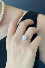 Zirkon Taşlı Doğal İnci Yüzük | | Birinci1926