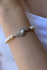 Zirkon Taşlı Doğal İnci Bileklik | | Birinci1926