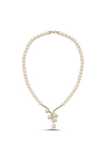 Zirkon Taşlı Suyolu Doğal İnci Kolye | | Birinci1926