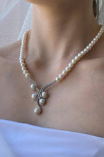 Zirkon Taşlı Suyolu Doğal İnci Kolye | | Birinci1926