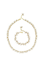 Sallantılı Doğal Kültür İncisi Kolye Bileklik İkili Set | | Birinci1926