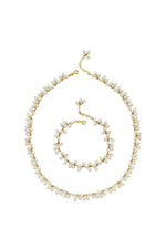 Sallantılı Doğal Kültür İncisi Kolye Bileklik İkili Set | | Birinci1926