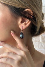 Siyah Barok İnci Küpe | | Birinci1926