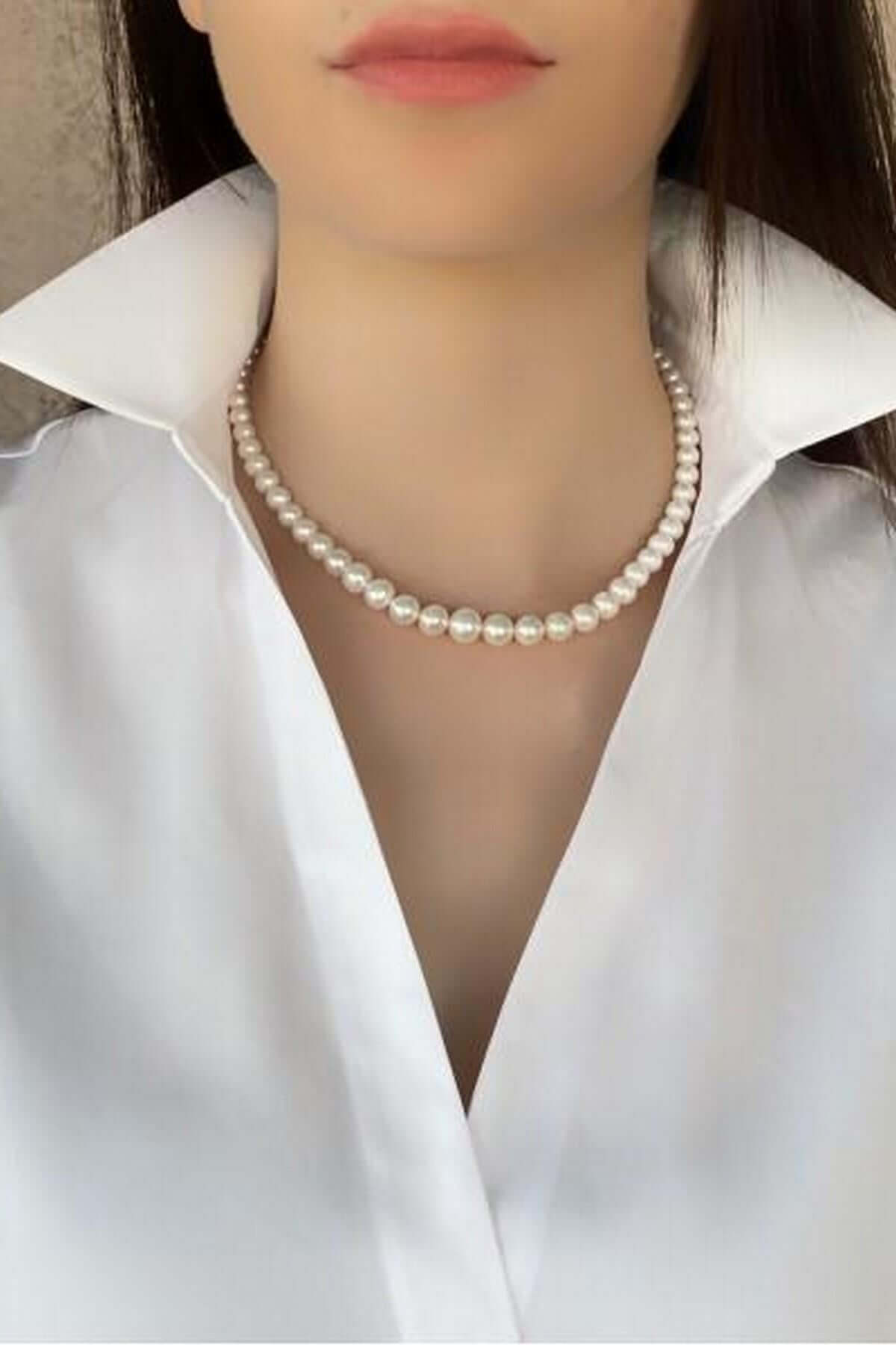 Süzme Doğal İnci Kolye | | Birinci1926