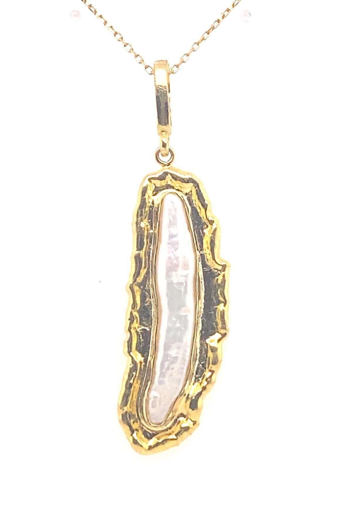 Uzun Doğal Barok İnci Kolye | | Birinci1926