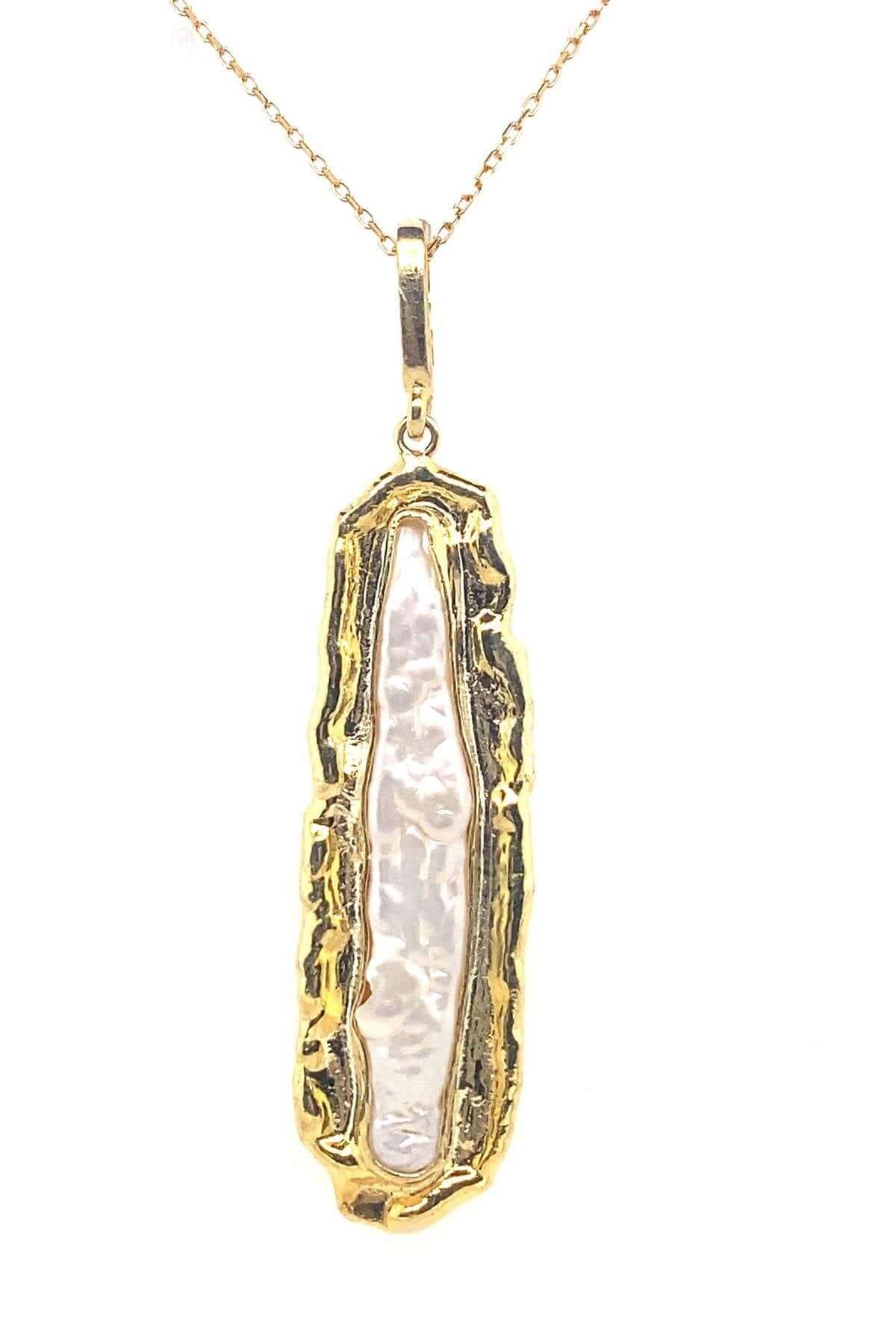 Uzun Doğal Barok İnci Kolye | | Birinci1926