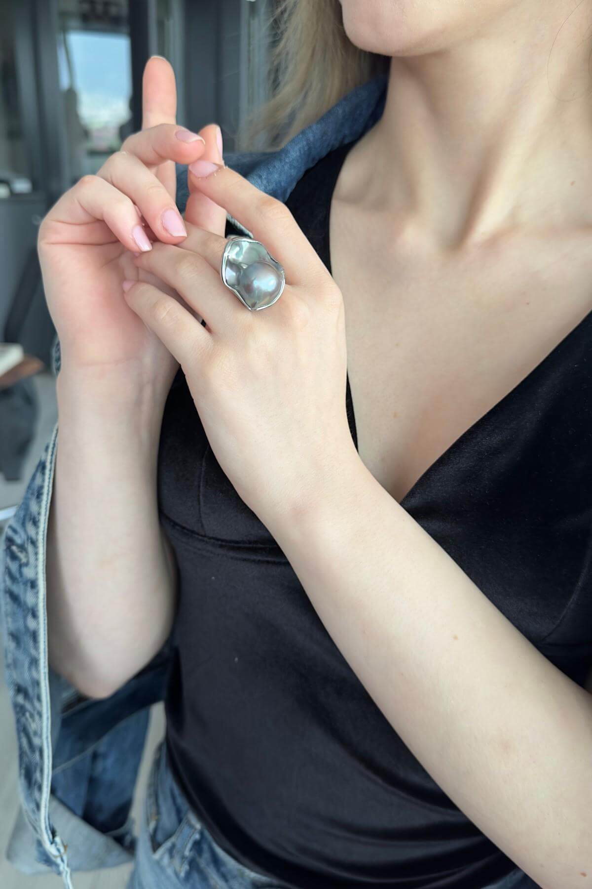 Barok Doğal İnci Yüzük | | Birinci1926