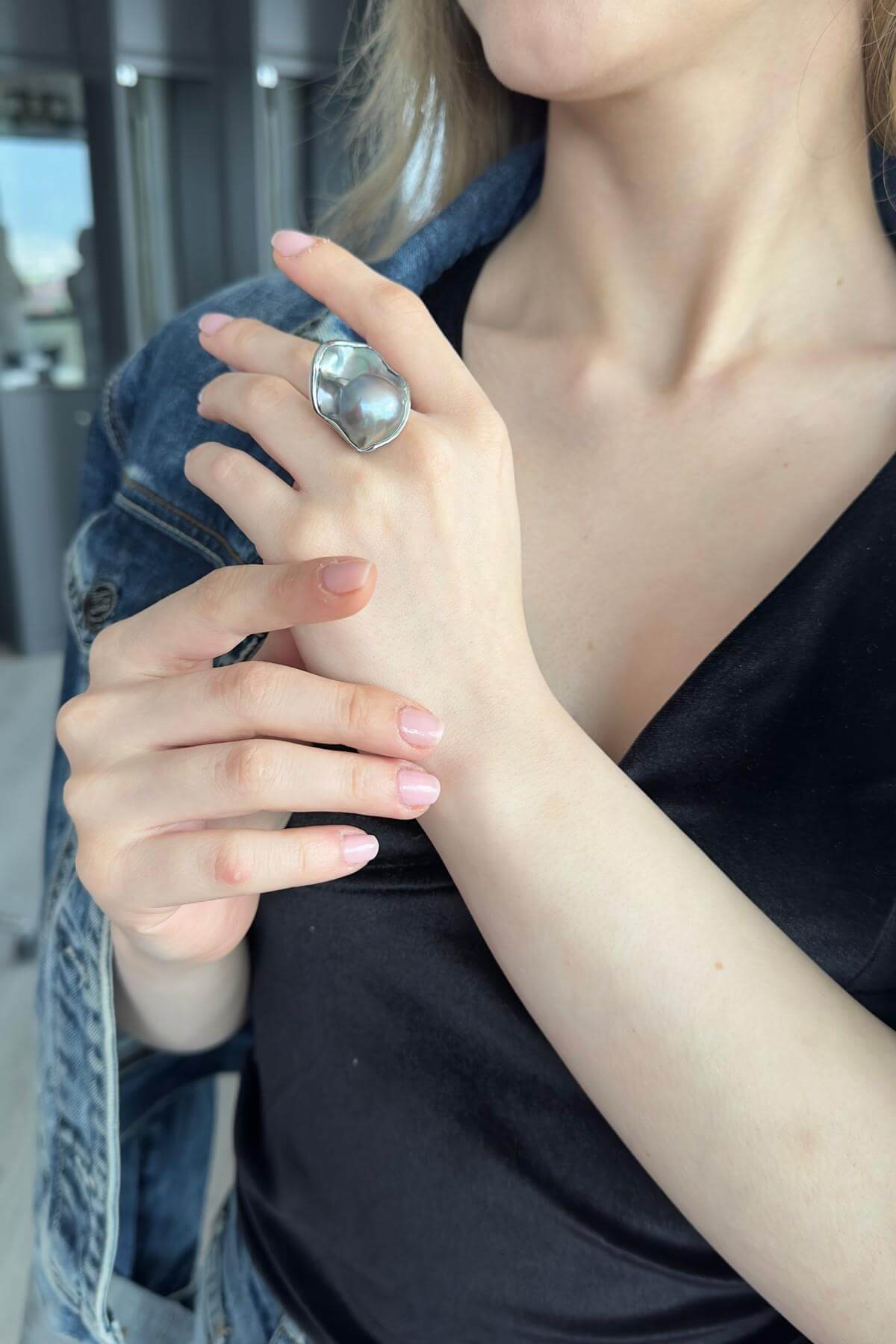 Barok Doğal İnci Yüzük | | Birinci1926