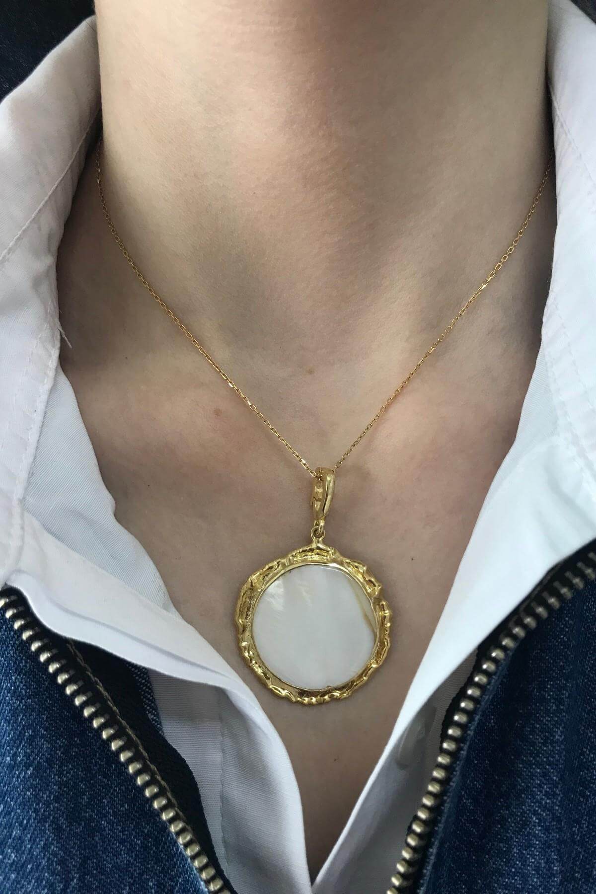 Vintage Sedef Kolye | | Birinci1926