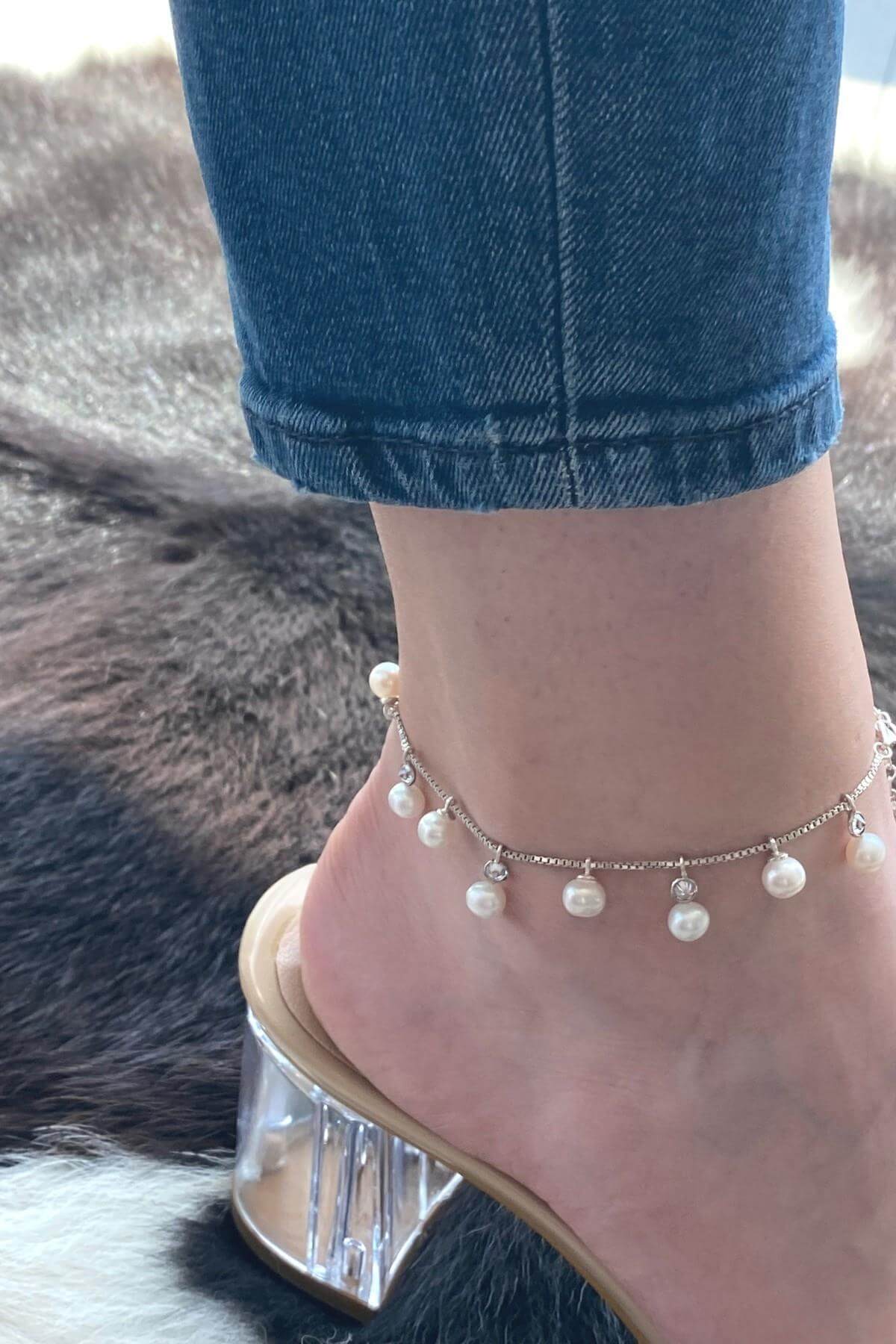 Doğal İnci Sallantılı Halhal | | Birinci1926