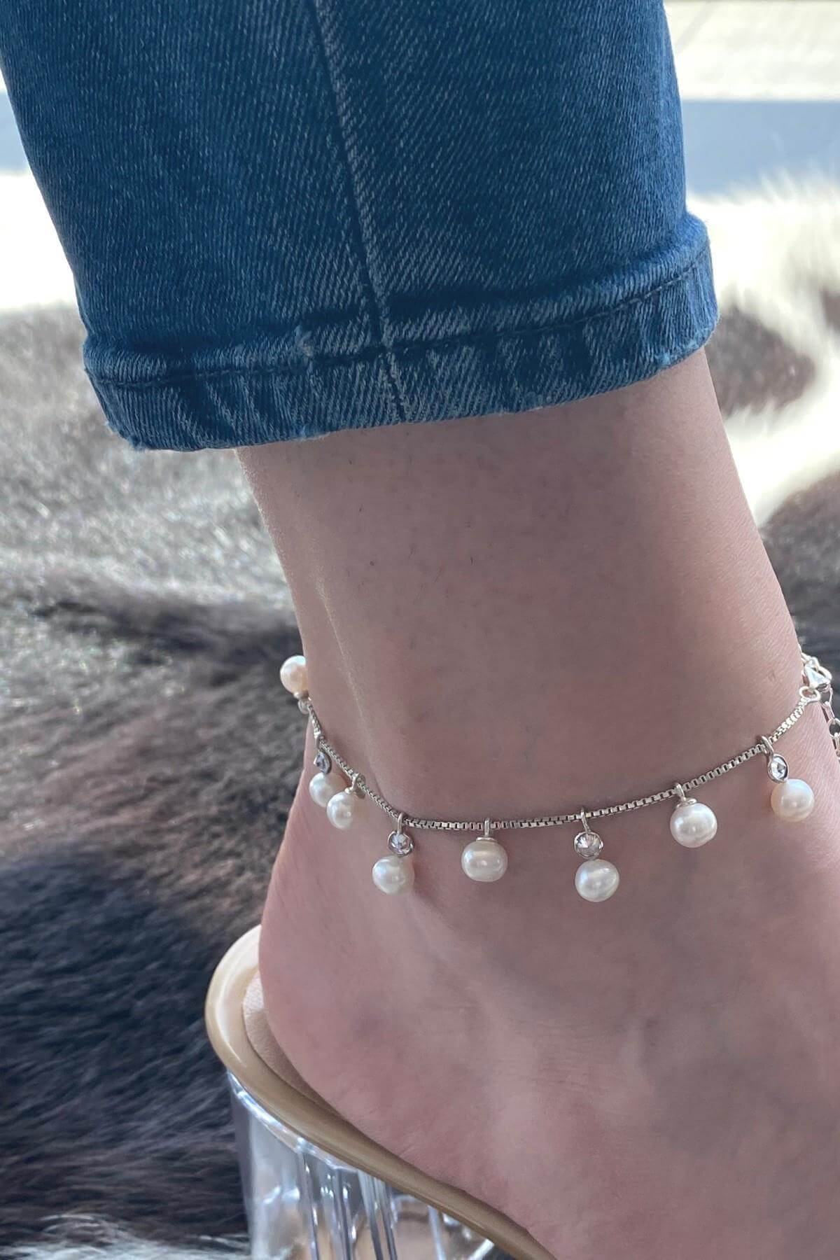 Doğal İnci Sallantılı Halhal | | Birinci1926