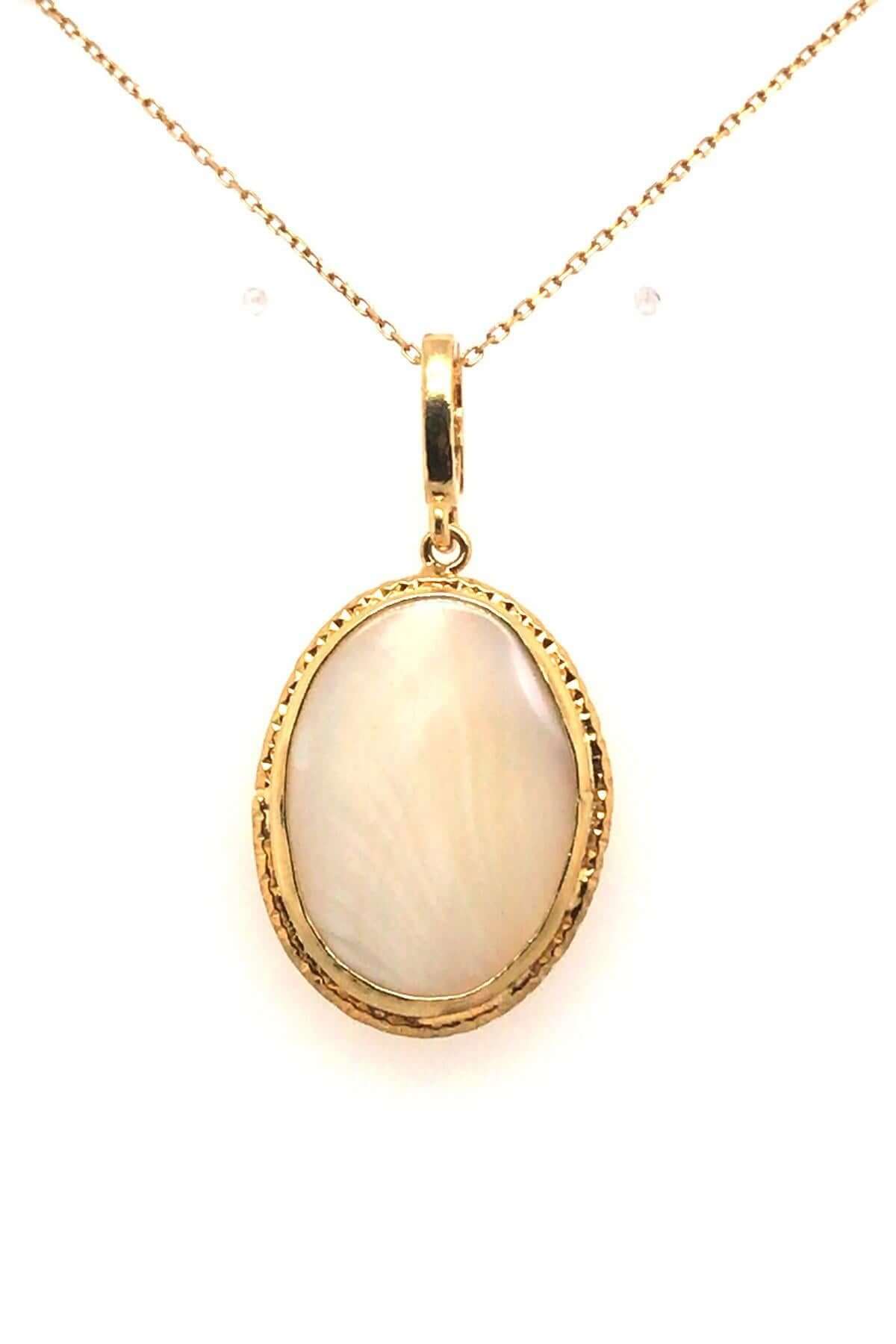 Vintage Sedef Taşlı Kolye | | Birinci1926