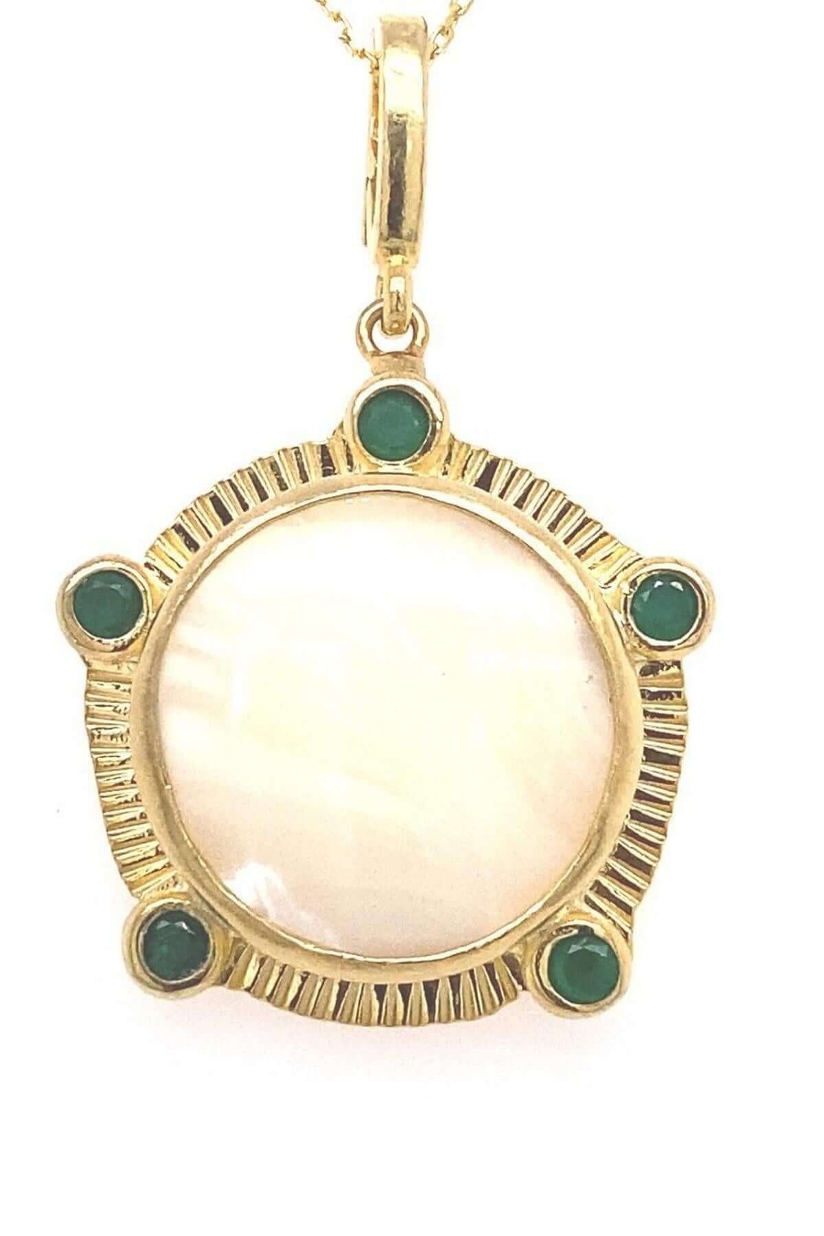 Doğal Sedef Taşlı Kolye | | Birinci1926