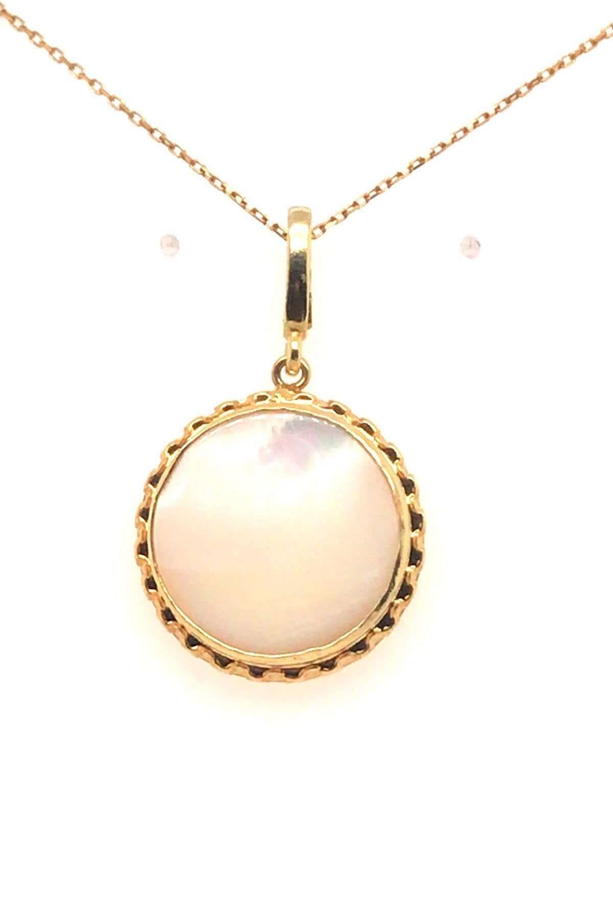 Doğal Sedef Taşlı Kolye | | Birinci1926