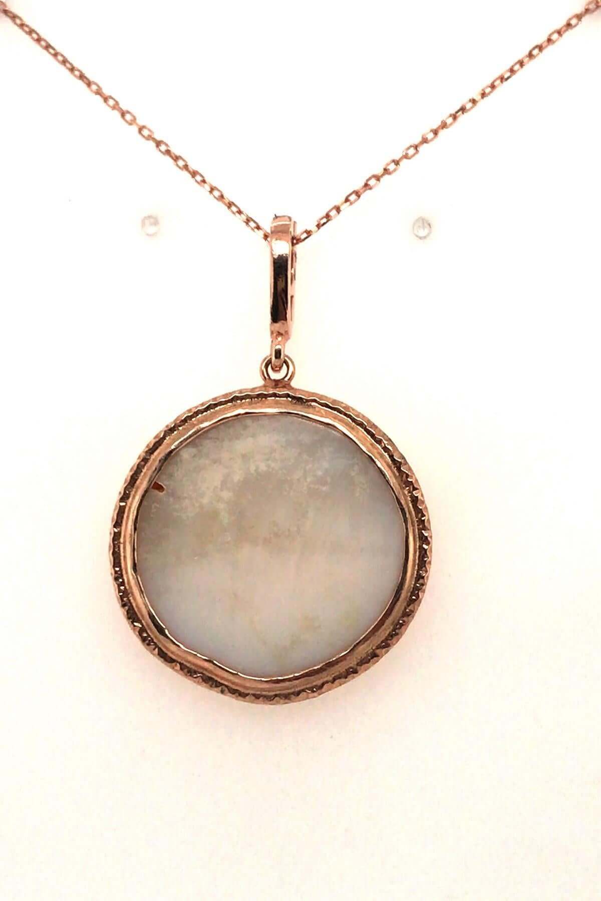 Doğal Sedef Taşlı Kolye | | Birinci1926