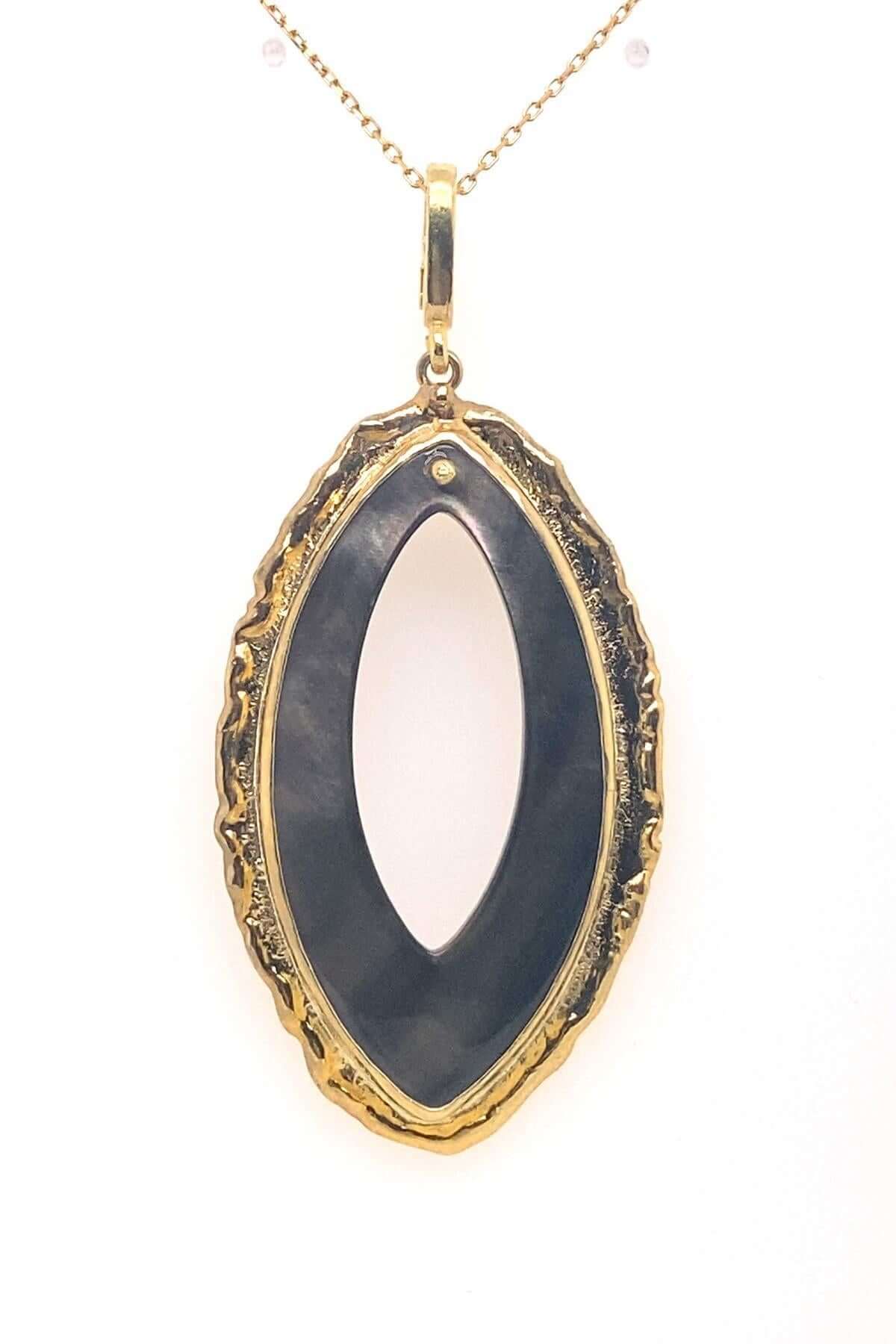 Oval Sedef Kolye | | Birinci1926