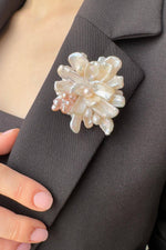 Salkımlı Barok Doğal İnci Broş | | Birinci1926