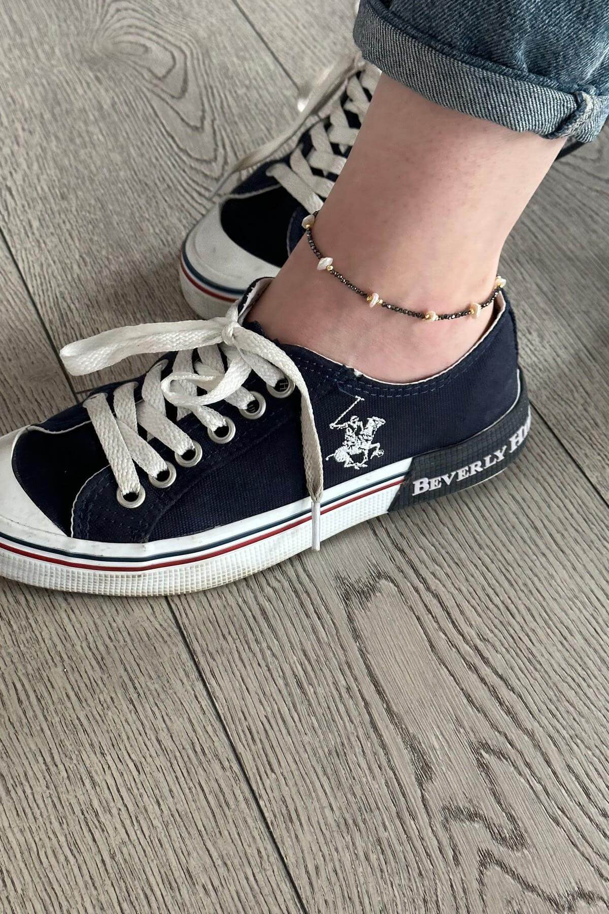 Doğal Barok İncili Dorikalı Spinel Taşlı Halhal | | Birinci1926