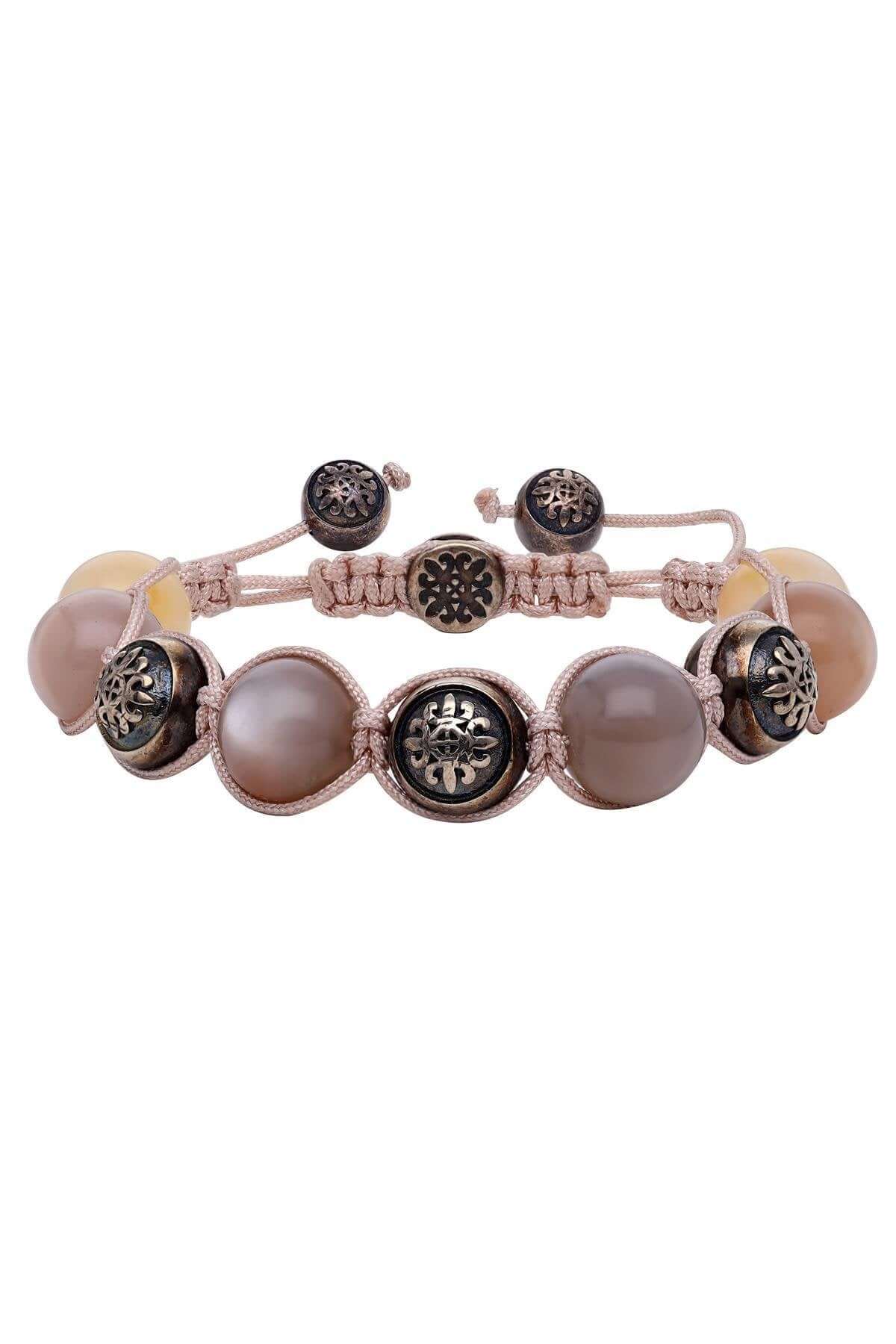 Sedef Taşlı Kabartmalı Erkek Bileklik | | Birinci1926