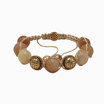 0,18 Ct Ay Taşlı Somon Pırlantalı Erkek Bileklik | | Birinci1926