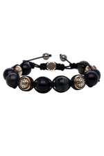 Obsidyen Taşlı Erkek Bileklik | | Birinci1926