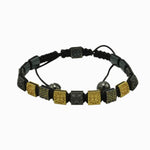 0,22 Ct Pırlantalı Mat Gold Erkek Bileklik | | Birinci1926