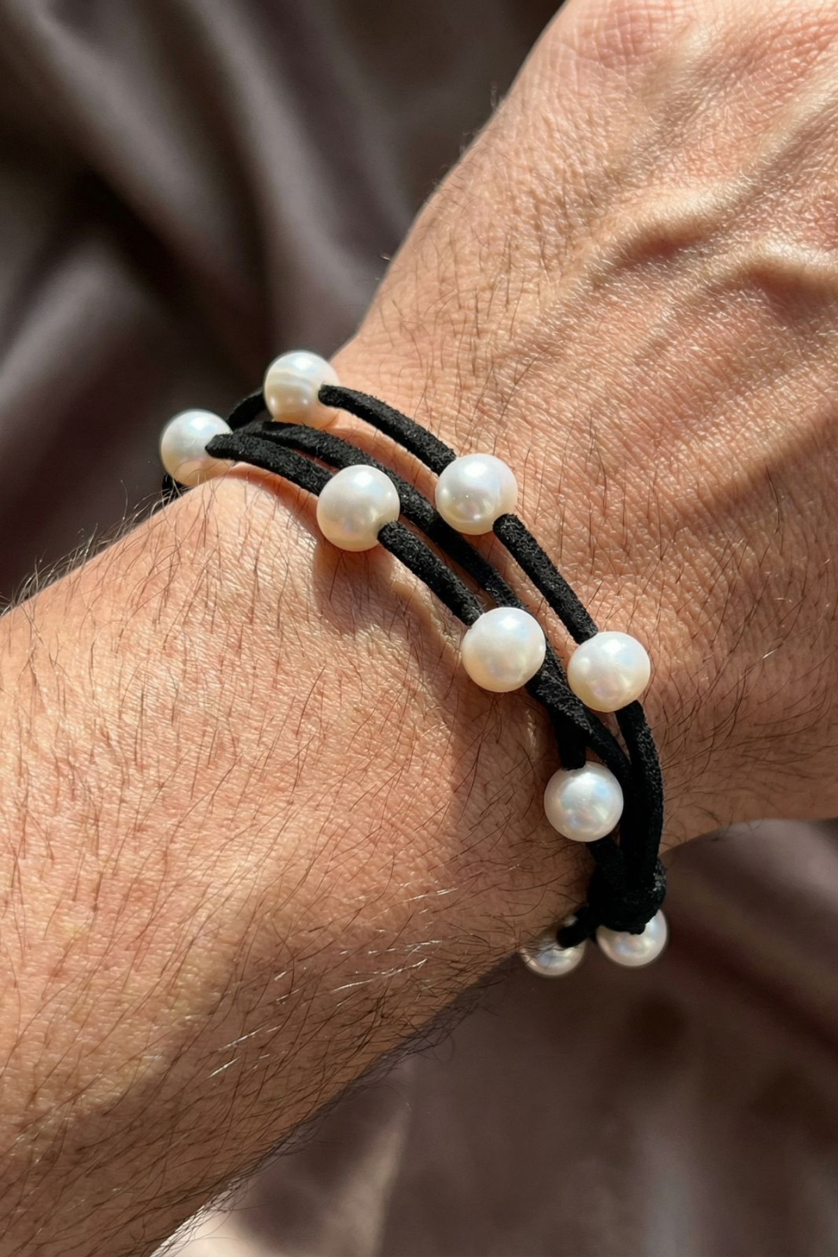 İnci Taneleri Bileklik