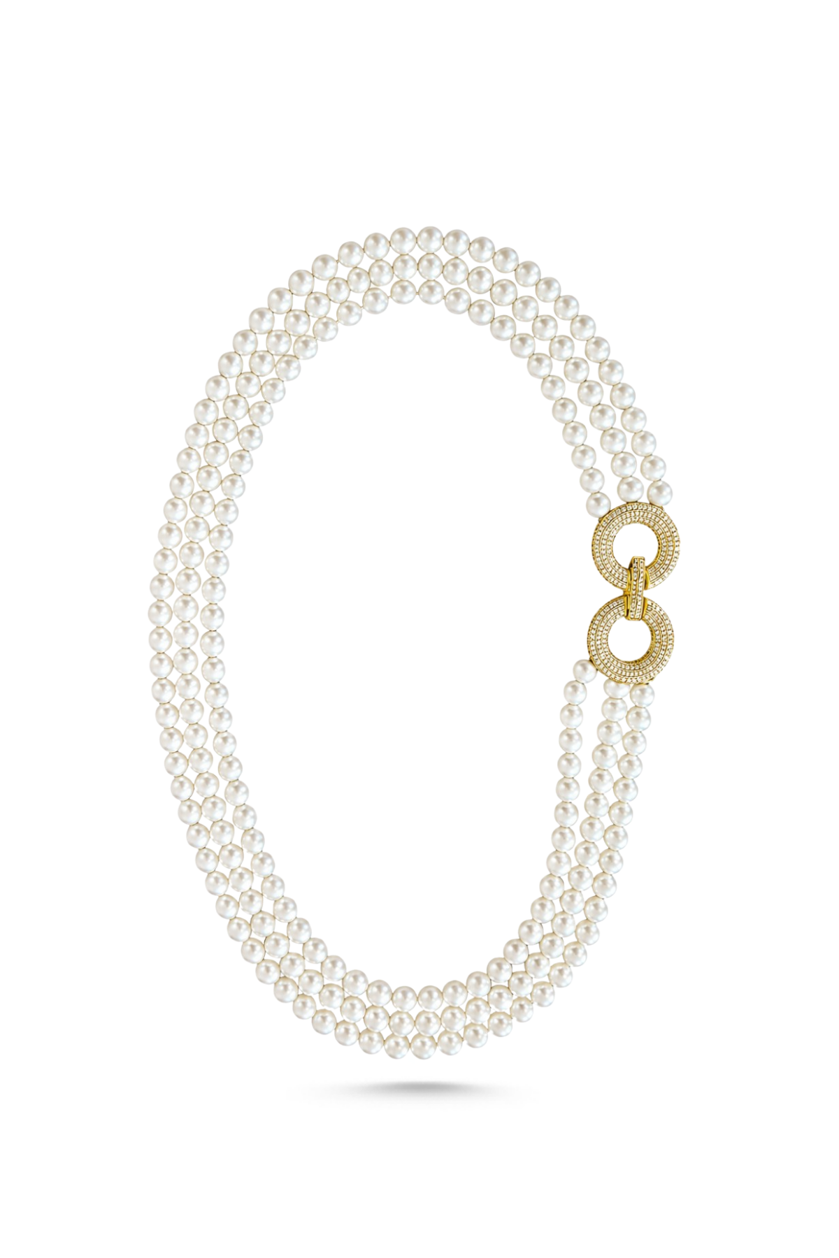 Kürevi Doğal İnci Kolye, doğal inci kolye, zarif tasarım, kadınlar için şıklık.