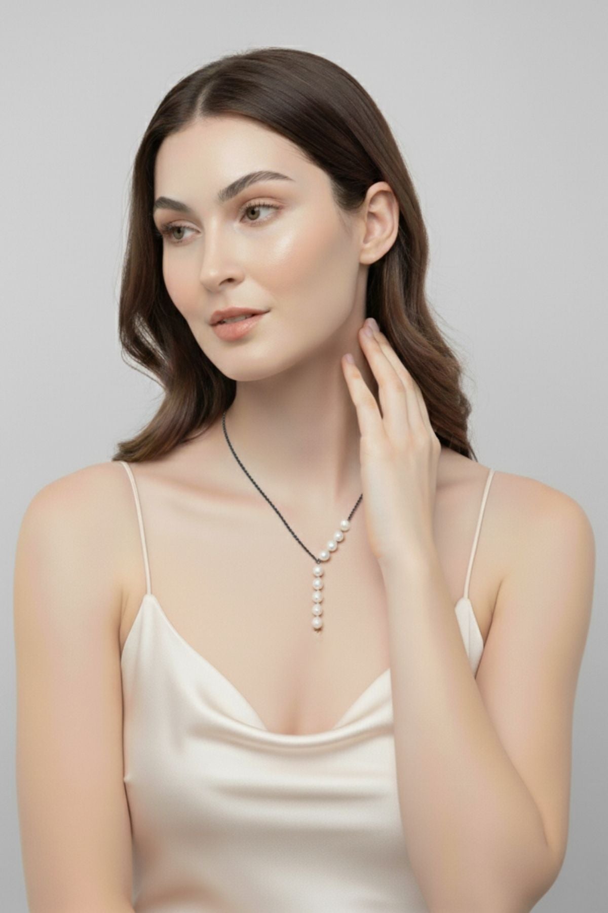 Sıralı İnci Zarafet Kolyesi