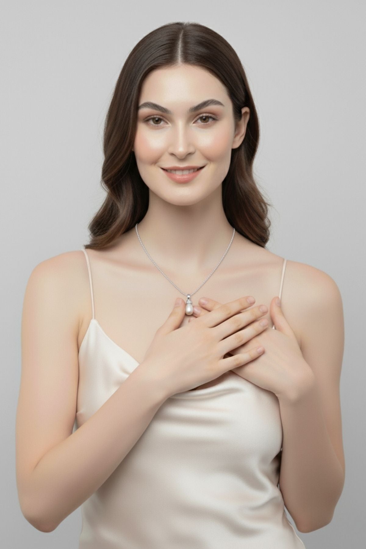 Damla İnci Kolye Ucu