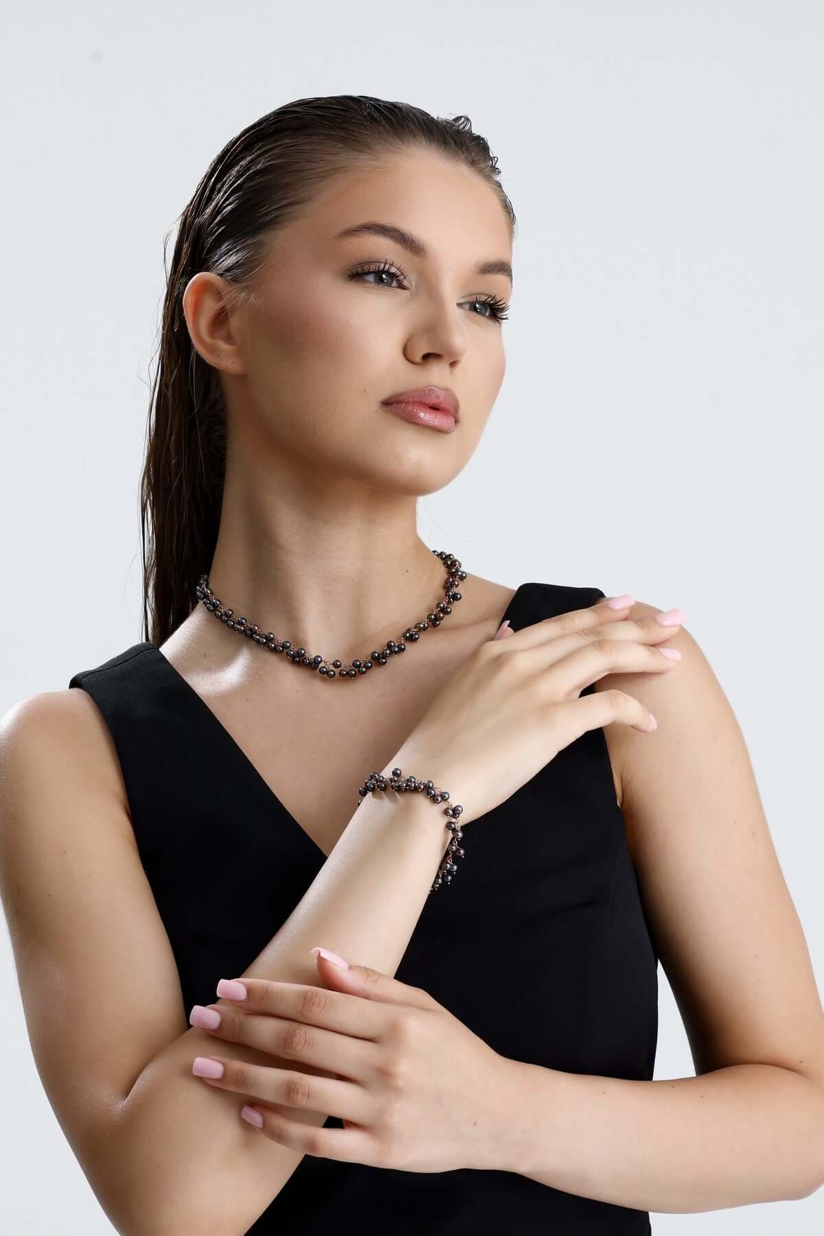 Doğal İnci Sallantılı Bileklik | | Birinci1926