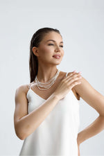 Gemici Kilit 6 Sıra Çıtır Barok İnci Kolye | | Birinci1926