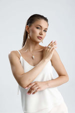 Üzüm Salkımı Doğal İnci Küpe Kolye Yüzük Üçlü Set | | Birinci1926