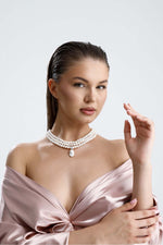 3 Sıra Barok Uçlu Doğal İnci Kolye | | Birinci1926