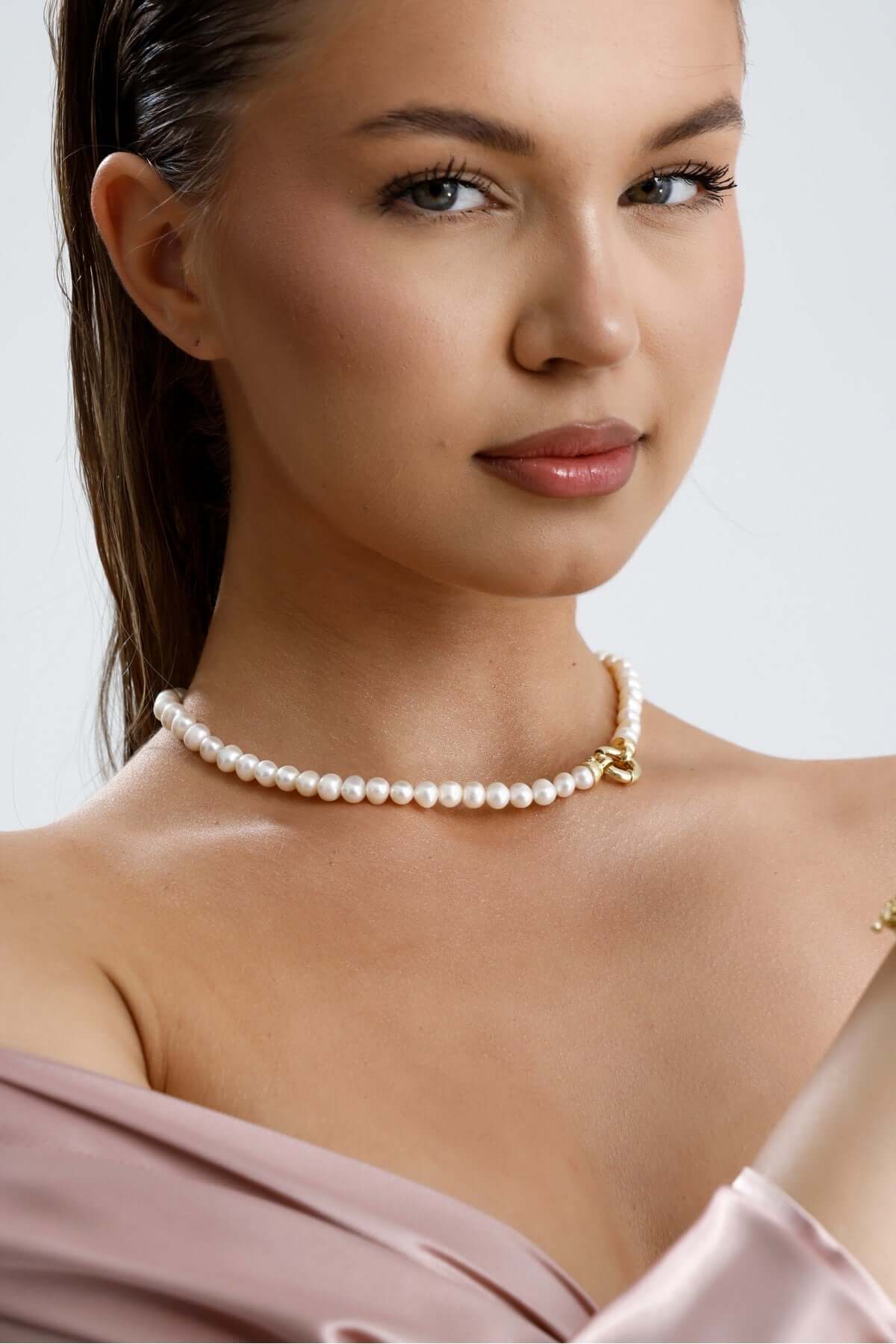 Denizci Kilit Doğal İnci Kolye | | Birinci1926