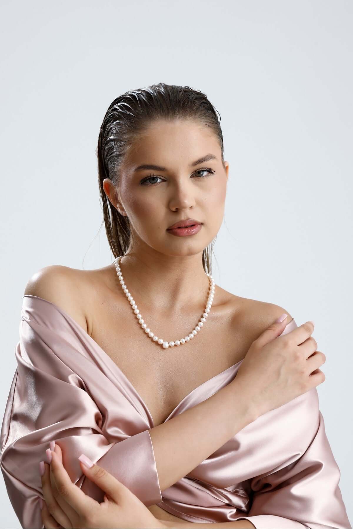 Beyaz Damla İnci Kolye | İnci Kolye | Birinci1926