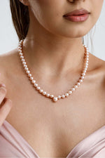 Pembe Damla İnci Kolye | İnci Kolye | Birinci1926