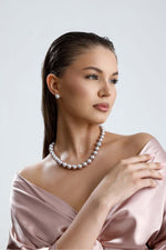 Süzme Gri Doğal İnci Kolye | | Birinci1926