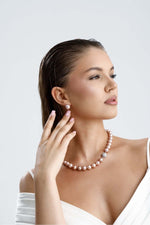 Süzme Pembe Doğal İnci Kolye | | Birinci1926