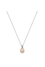Pembe Damla Doğal İnci Kolye | | Birinci1926