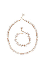 Sallantılı Doğal İnci Kolye Bileklik İkili Set | | Birinci1926