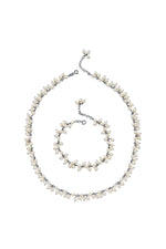 Sallantılı Doğal İnci Kolye Bileklik İkili Set | | Birinci1926