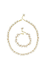 Sallantılı Doğal İnci Kolye Bileklik İkili Set | | Birinci1926