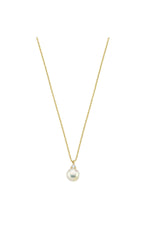 Doğal İnci 0,76 Karat Pırlantalı Kolye | | Birinci1926